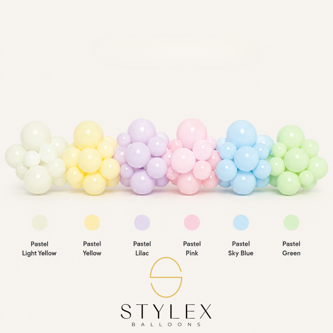 Pastel Light Yellow 18 Inch | 45cm | Pack of 25 qty
