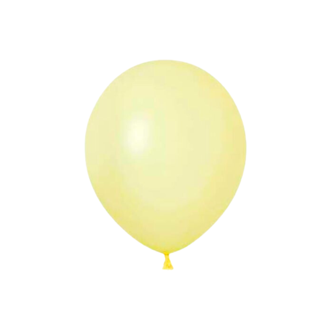 Pastel Yellow 12 Inch | 30cm | Pack of 100 qty