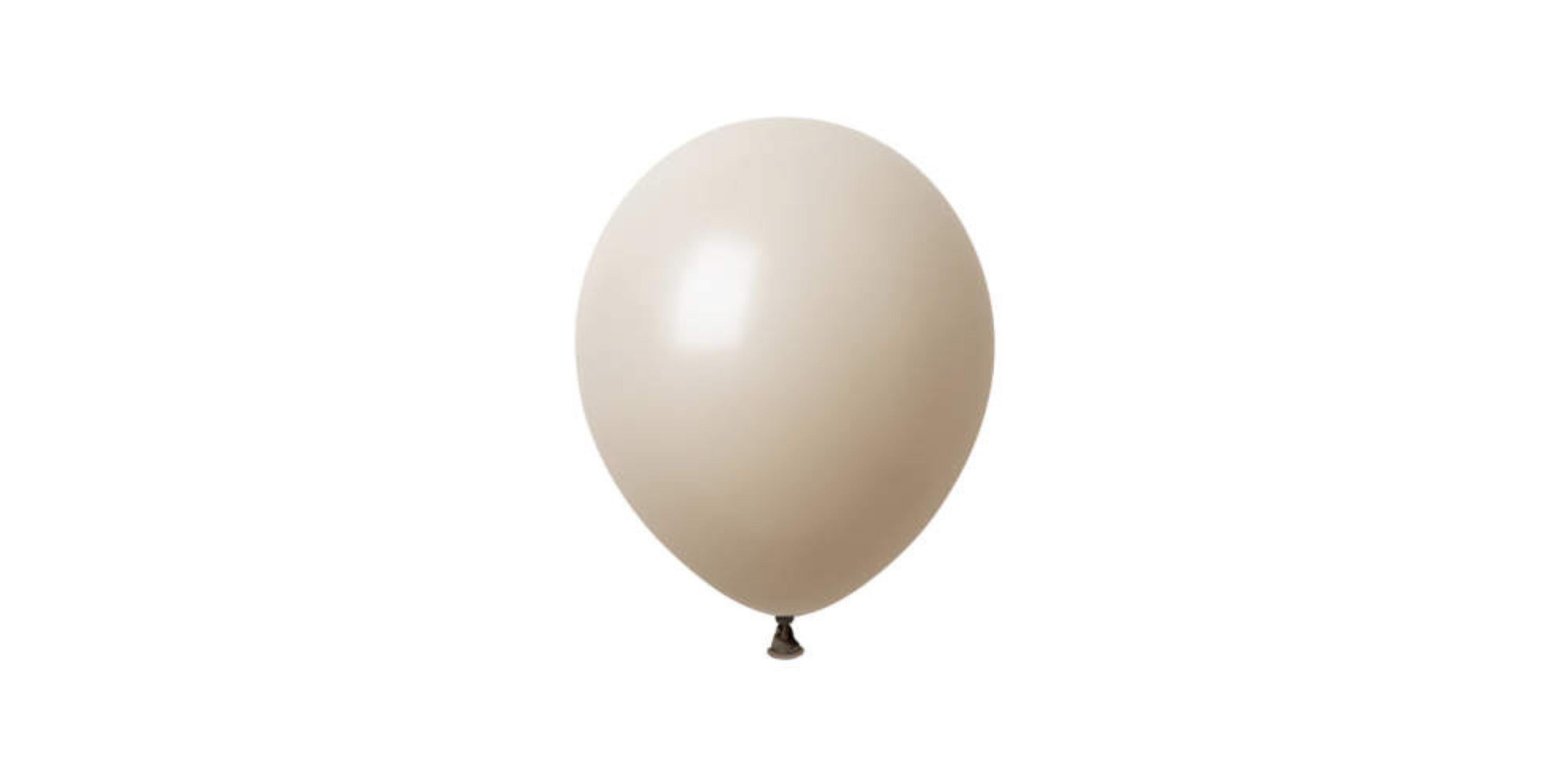 white sand latex balloon