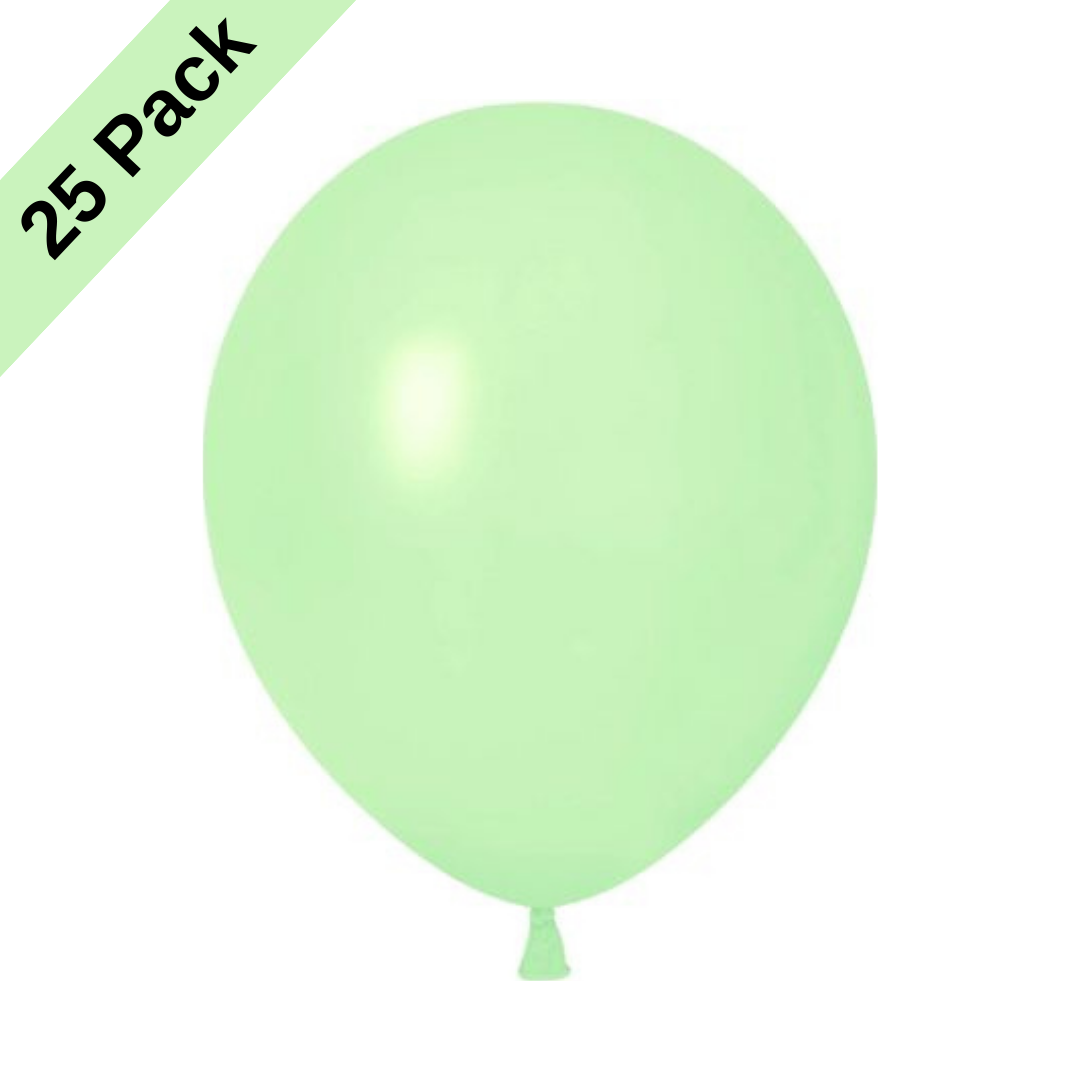Pastel Green 18 Inch | 45cm | Pack of 25 qty