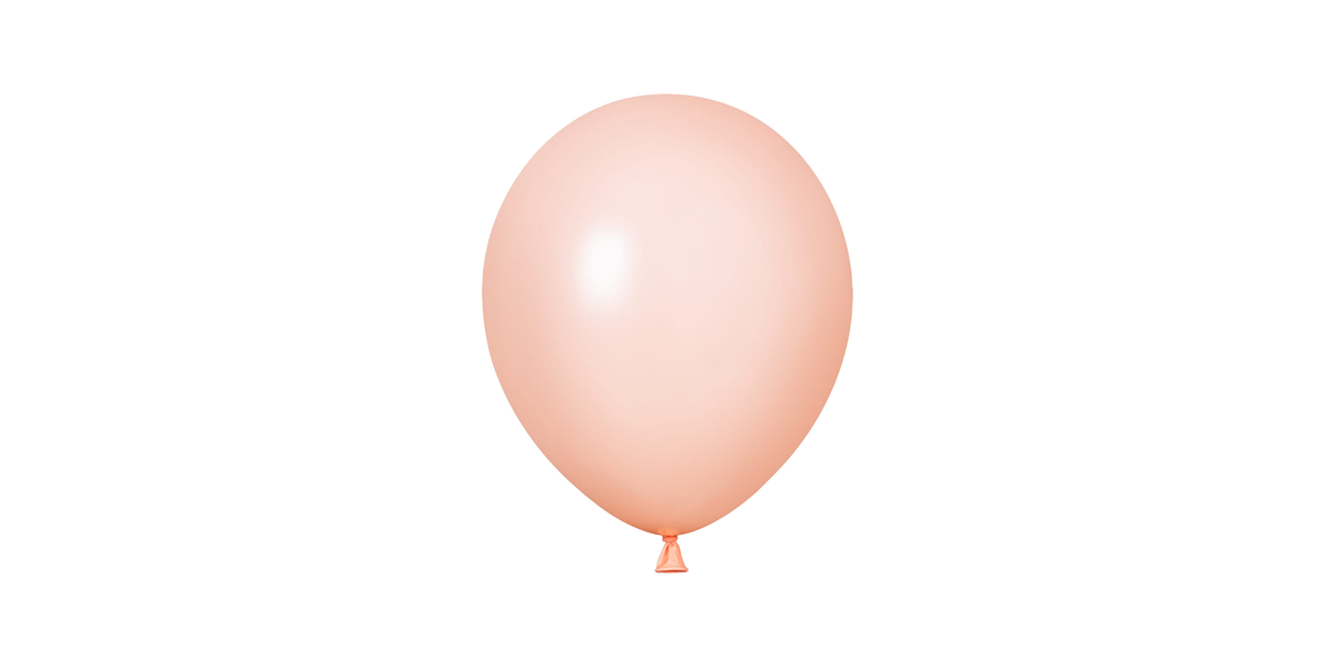 Peach 05 Inch | 12cm | Pack of 100 qty